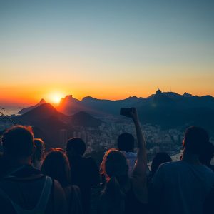 Sunset sight from Sugarloaf Mountain